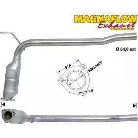 Катализатор MAGNAFLOW 2723001 G X6HY SQEQHF 78816D