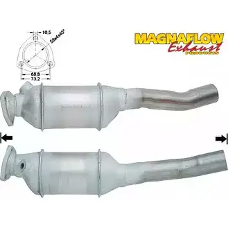 Катализатор MAGNAFLOW 01D 467 80214 2723036 UBTOE изображение 0