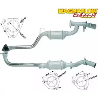 Катализатор MAGNAFLOW 4RV13FP 80222 EWO EE8A 2723040 изображение 0