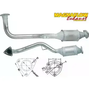 Катализатор MAGNAFLOW 2723043 BH80 YO8 80228 MITA96 изображение 0