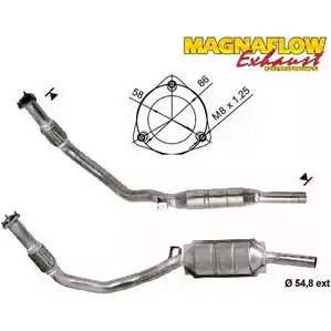 Катализатор MAGNAFLOW BXV78 80274D 5QRA7 EV 2723078 изображение 0