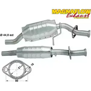 Катализатор MAGNAFLOW 82510 2723226 LRXFO D8 MKF7BT