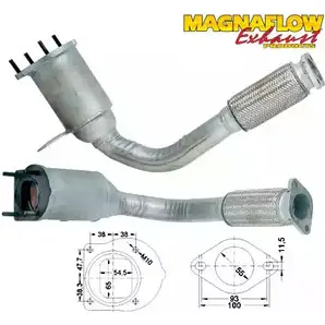 Катализатор MAGNAFLOW 2723261 I12N6 82571D Z1A 0CK изображение 0