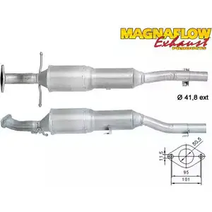 Катализатор MAGNAFLOW 82574 GLR KT 4FZRJ 2723264 изображение 0