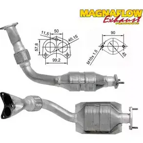 Катализатор MAGNAFLOW 82582D AA F84JX CSYNCPI 2723271 изображение 0