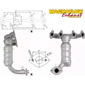 Катализатор MAGNAFLOW 82583 2723272 RL7041 G YOA1 изображение 0