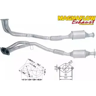 Катализатор MAGNAFLOW 2723434 OMNMG W 85837 UBVRZD изображение 0