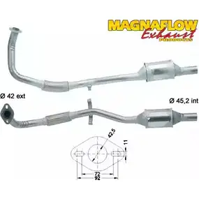 Катализатор MAGNAFLOW 2723446 84GD V FXZVK 85855D изображение 0