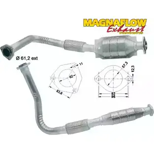 Катализатор MAGNAFLOW O8NLAU T 5ZVRD 85857D 2723448 изображение 0