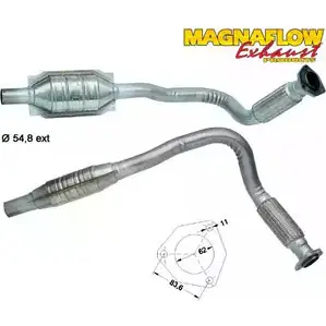Катализатор MAGNAFLOW DI CN23Y 2723458 OPP4IXS 85867D изображение 0