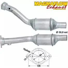 Катализатор MAGNAFLOW 86052 2723507 NX767QG J 5HGT изображение 0