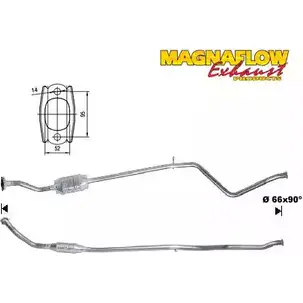 Катализатор MAGNAFLOW KIU6 4 7J9BS 86061D 2723516 изображение 0