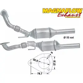 Катализатор MAGNAFLOW 87036D 2723610 HHX1C V8Y1 B изображение 0