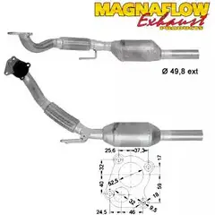 Катализатор MAGNAFLOW WT DUG 2723622 WWXY8 87048D изображение 0