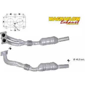 Катализатор MAGNAFLOW KF64OO TU FD2CP 88842 2723690