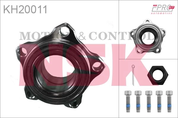 Подшипник ступицы колеса NSK 9 8WOR 0192661012215 1424377075 KH20011