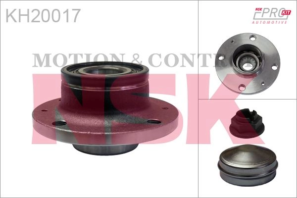 Подшипник ступицы колеса NSK 1424377081 PNZ 3X KH20017 0192661013106