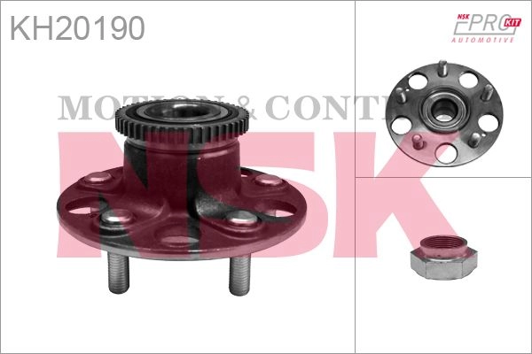 Подшипник ступицы колеса NSK 1440491280 AGPO D6Y KH20190 изображение 0