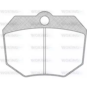 Тормозные колодки, дисковые, комплект WOKING 910 314 JSA910314 JSA 910314 2742447