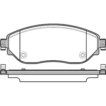 Тормозные колодки, дисковые, комплект WOKING 2208 7 PSA1717308 2743629 P17173.08 изображение 0