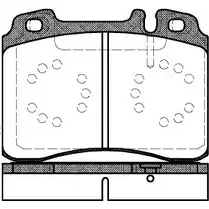 Тормозные колодки, дисковые, комплект WOKING P2793.20 2743868 PSA279320 2 1153 изображение 0