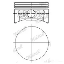 Поршень NURAL 87-102300-00 8T5 BA 4044197472468 1869113
