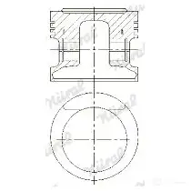 Поршень NURAL 1869191 CSX GWQ 4044197079599 87-109700-20