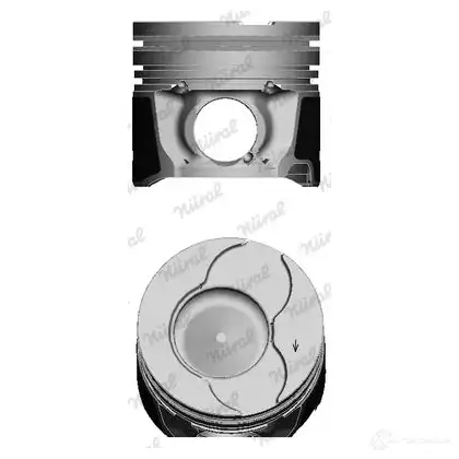 Поршень NURAL 4044197472659 1869379 87-135300-00 KW9S 6S