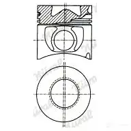 Поршень NURAL 5010874065338 3VQHC NZ 87-740000-10 1870375