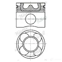 Поршень NURAL 1869366 4044197439102 ST6W 6UT 87-127400-00