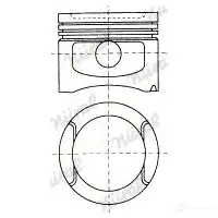 Поршень NURAL QN 0GV 1870211 87-501807-10 5010874065130 изображение 0