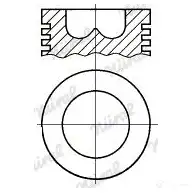 Поршень NURAL DJE1K VC 4044197477555 1869730 87-245200-30 изображение 0