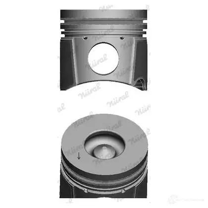 Поршень NURAL CPKE P 1869453 4044197467846 87-140000-00