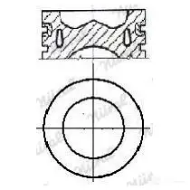 Поршень NURAL 4044197516223 1782ZS 8 1869473 87-142000-00