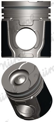 Поршень NURAL 1440552681 87-136800-10DP DP AKOA3