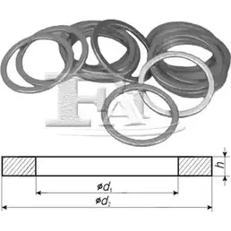 Уплотнительное кольцо FA1 F56 I59 VQRJ9 709.520.100 2749970 изображение 0