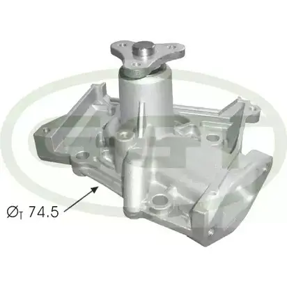 Водяной насос, помпа + комплект зубчатого ремня GGT 05KD023 02 KD004 KPA20008 2752743 изображение 0