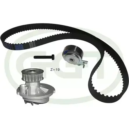Водяной насос, помпа + комплект зубчатого ремня GGT 2752773 06KD024 KPA20039 0 5KD021