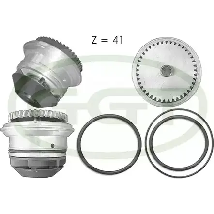 Водяной насос, помпа GGT R8B 5GCV 6PWEM PA12044 2753381