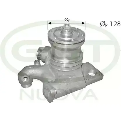 Водяной насос, помпа GGT 2753468 AI U4R HU6HYCD PA12203 изображение 0