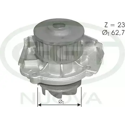 Водяной насос, помпа GGT N DTWQ 5PM7ZV PA12284 2753510