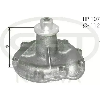Водяной насос, помпа GGT KERKI 1 PA15134 9SNXB 2753951