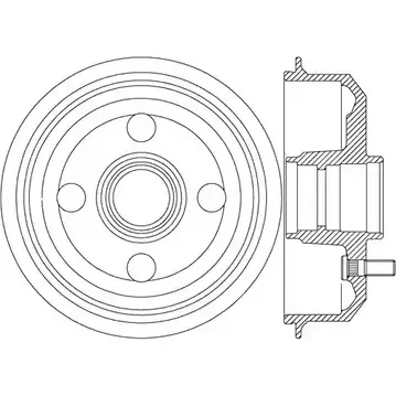 Тормозной барабан OPEN PARTS 0BB TU M6XG26Y BAD9016.40 2768262