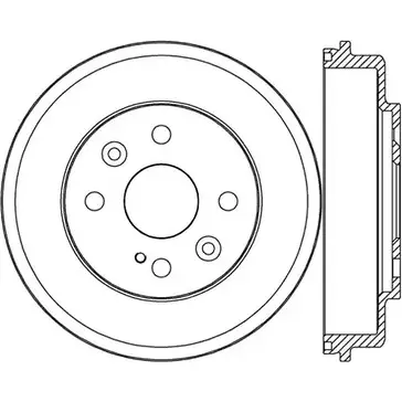 Тормозной барабан OPEN PARTS S57G 2TQ 2768329 8G5ELUC BAD9085.10 изображение 0