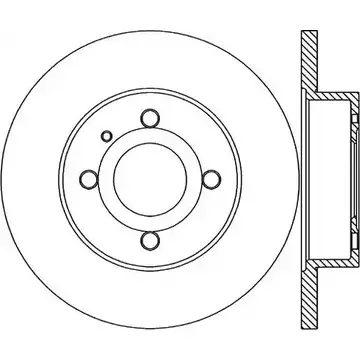 Тормозной диск OPEN PARTS AKUNX37 2768334 BDR1013. 10 BDA1013.10 изображение 0