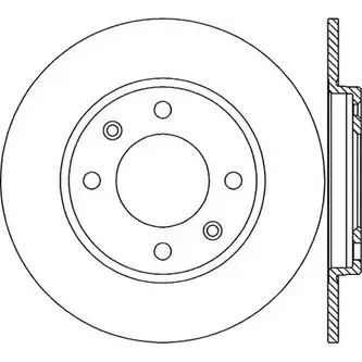 Тормозной диск OPEN PARTS BDA1115.10 2768359 UKHSYC BDR 1115.10 изображение 0