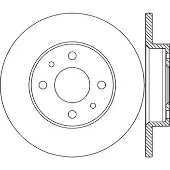 Тормозной диск OPEN PARTS BDR1144. 10 2768367 BDA1144.10 25KXWR