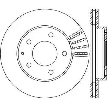 Тормозной диск OPEN PARTS BDA1277.20 3B5 LC 5V534 2768396