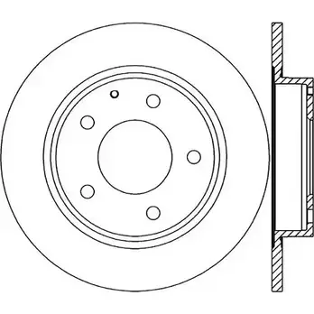 Тормозной диск OPEN PARTS NTMI8FX FT XQD BDA1282.10 2768397