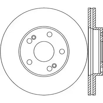 Тормозной диск OPEN PARTS 9K76ZP BDR1465. 20 BDA1465.20 2768429